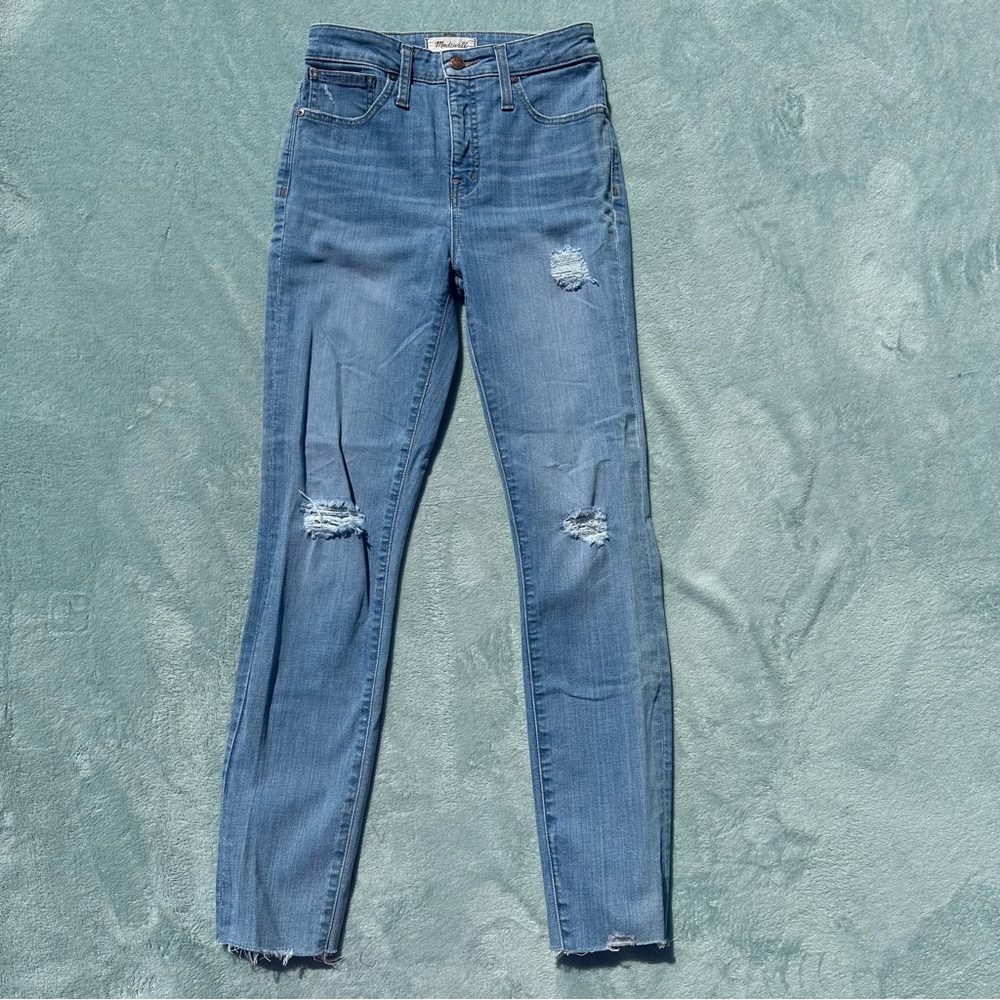 Madewell curvy high-rise skinny jeans